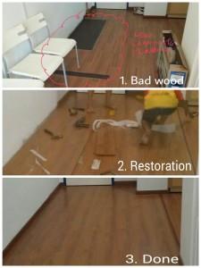 Wood Floor - Back Wood Floor Finishing 🙂
