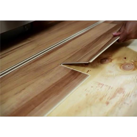 Can Installed Over Standard Underlayment - Locking Luxury Vinyl Plank