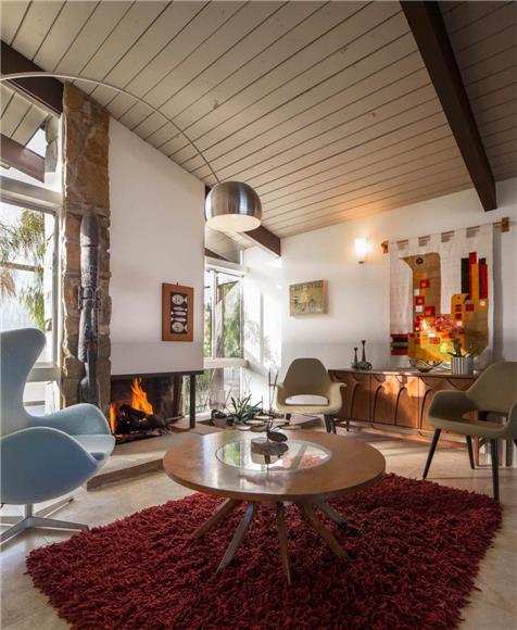 Modern Mid Century Living Room