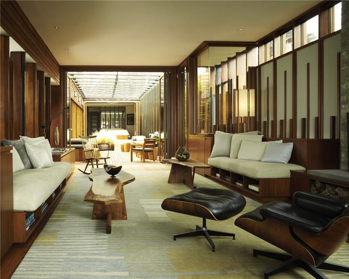 Mid Century Living Room