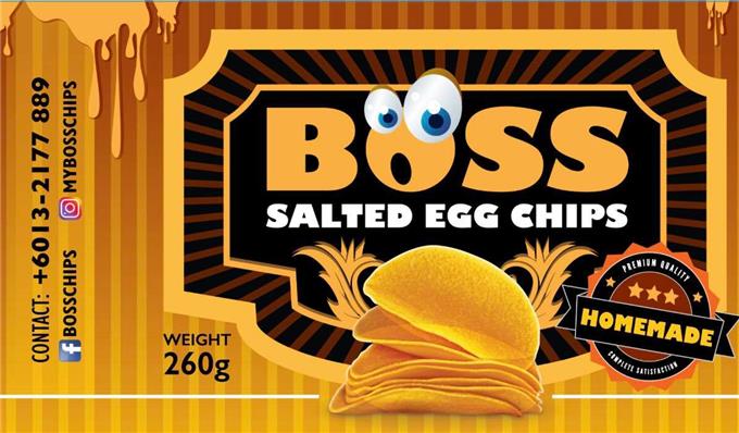 Salted Egg Chips - Look Forward Serving