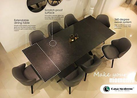 Dining Table Creates - Extendable Dining Table