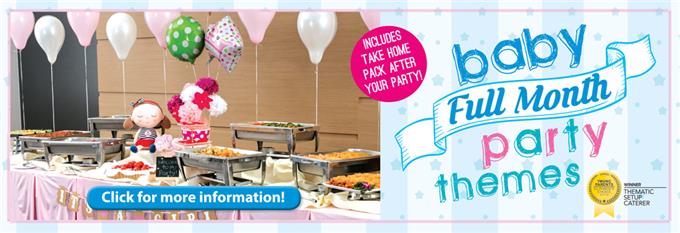 Baby Full Month Celebration - Baby Full Month Catering Packages