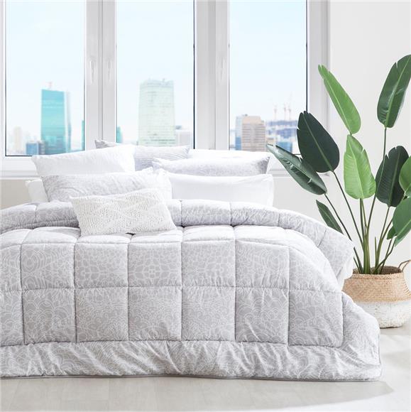 Soft Grey - Comforter Set