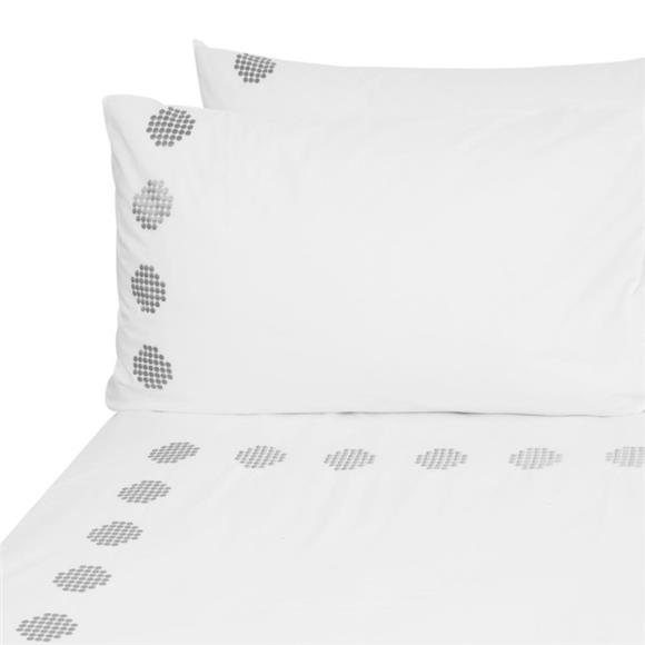 Linen With - Two Standard Pillowcases