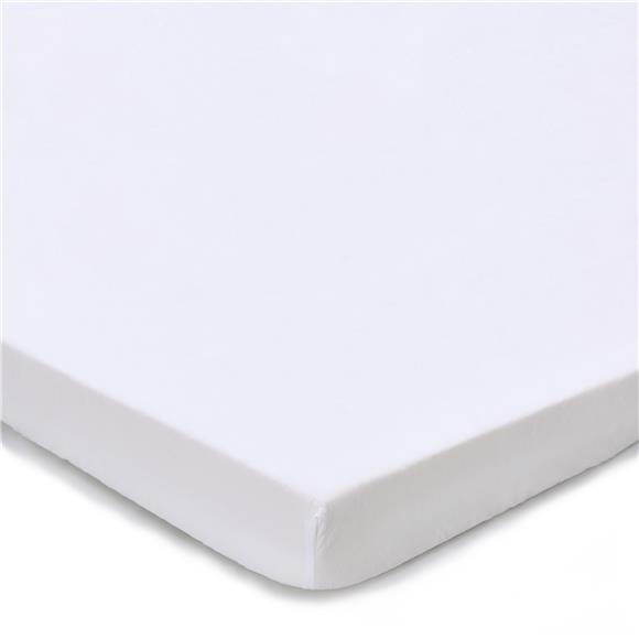 With Elastic - Mattress Topper Fitted Bed Sheet
