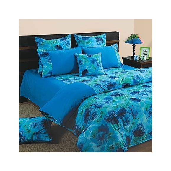 Floral Design In - Blue Flowers Duvet Covers