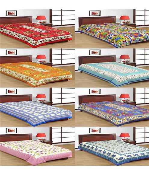 Bed Sheets Available In - Cotton Single Bedsheet