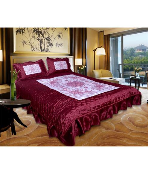 Bed Sheet With - Printed Double Bed Sheet