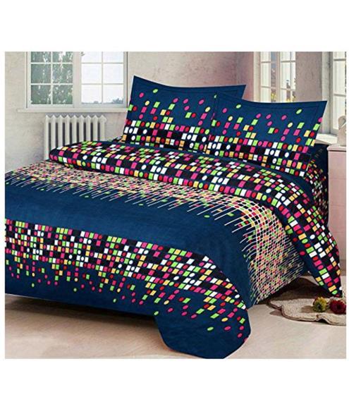 Double Bedsheet - Poly Cotton Double Bedsheet With