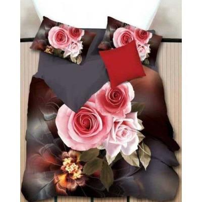 Bedsheet Cotton Satin - Bedsheet With Two Pillow Covers