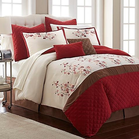 12-piece Comforter - Shams Coordinate With Top Bed