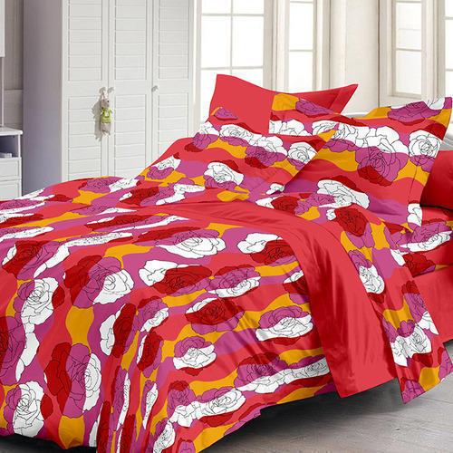 Cotton Bedsheet - Cotton Bedsheet With Pillow Cover