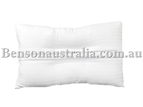 Health Pillow Range - Polyester Medium Firm Covered With