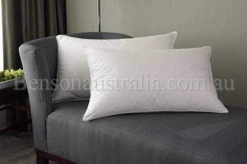 Duck Feather Pillows - Medium Firm Covered With