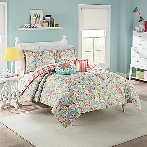 Floral Print - Comforter Set From Waverly Kids