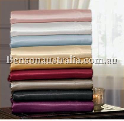 Bedlinen Satin Sheet Set - Huge Range Fashion Focused Colours