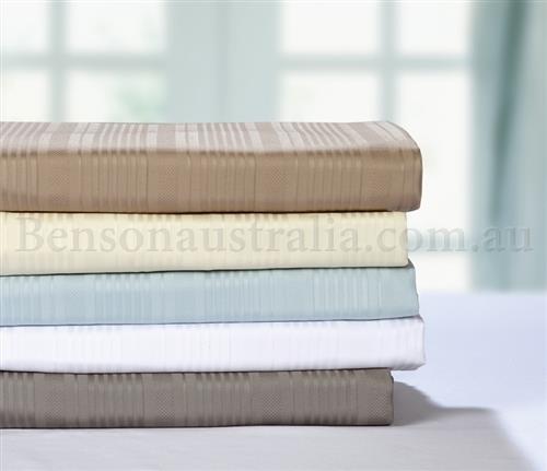 Striking - Pure Cotton Sateen Sheet Set