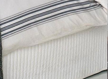 Quilted Valance - Fit Queen Size Bed
