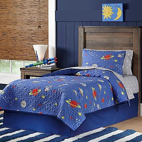 Quilt Set - Shams Coordinate With Top Bed
