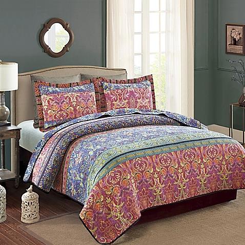 Bedroom Exotic - Shams Coordinate With Top Bed