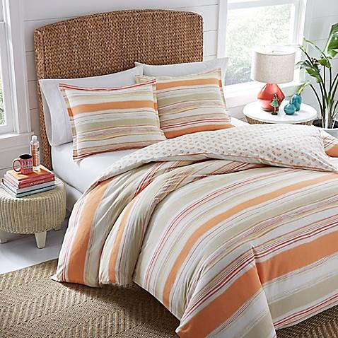 Stripe Reversible Comforter - Reversible Comforter Set