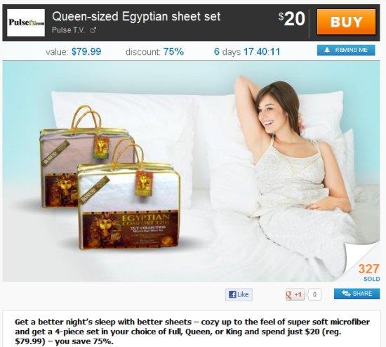 Has Never - Egyptian Cotton Sheet Set