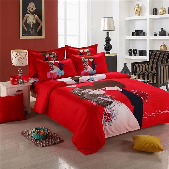 Red Wedding - Quilt Cover Set
