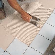 Room Layout - Floor Tile Installation
