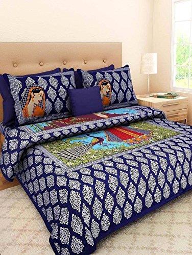 Amazing Design - King Size Double Bedsheet