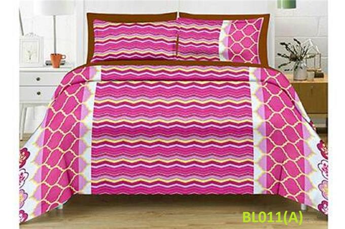 Pattern Double Bedsheet - Printed Bed Sheet Set