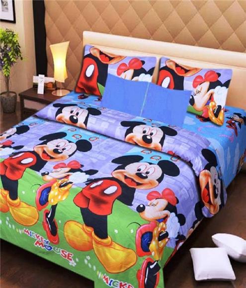 Item Shown In The Image - Double Bed Sheet