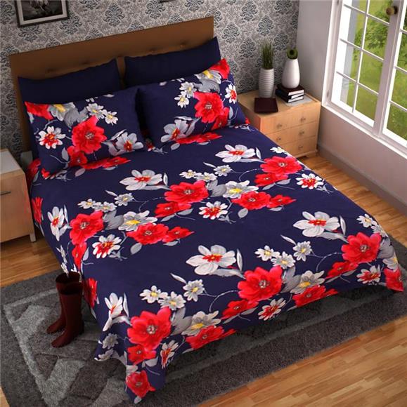 Best Quality Reasonable Price - 3d Printed Double Bedsheet