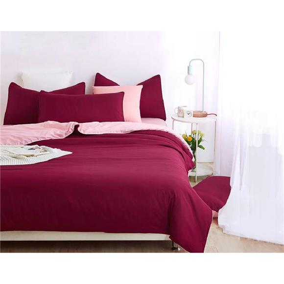 3-in-1 Premium Solid Plain Bed - Premium Solid Plain Bed Sheet