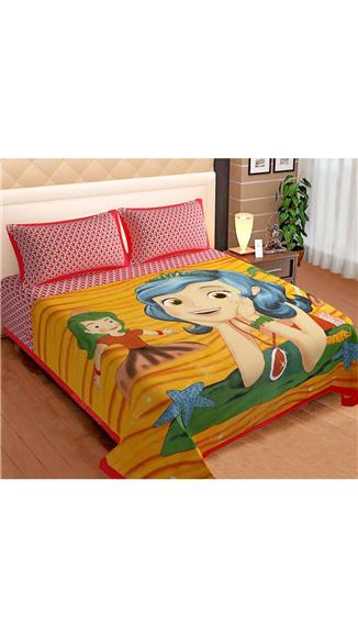 Printed Double Bed Sheet - Premium Collection Gives Elegant Aura