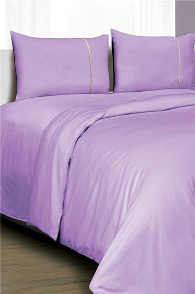 Cotton Double Bedsheet With - Plain Color Bed Sheet