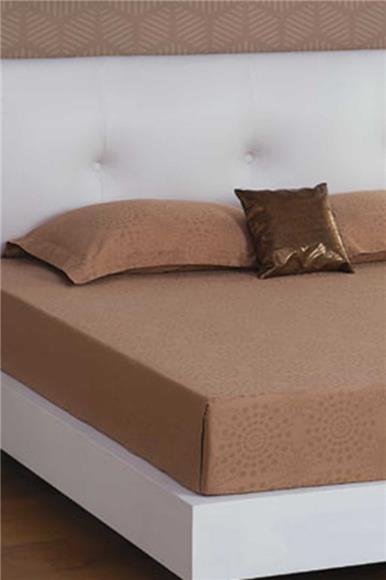 Dark Brown Color - Plain Color Bed Sheet