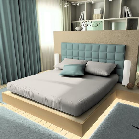 Color Bed Sheet - Grey Color Bed Sheet