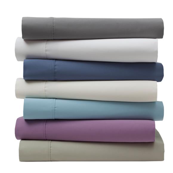 Crafted From Soft Cotton - Set Includes One Flat Sheet