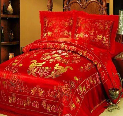 Chinese Traditional Wedding - Premium Bed Sheet