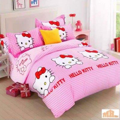 Maylee High Quality Cotton - 2pcs Single Fitted Bedding Set