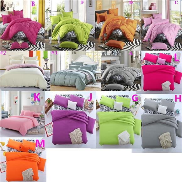 Bed Linen - Duvet Cover Bed Sheet Pillowcase