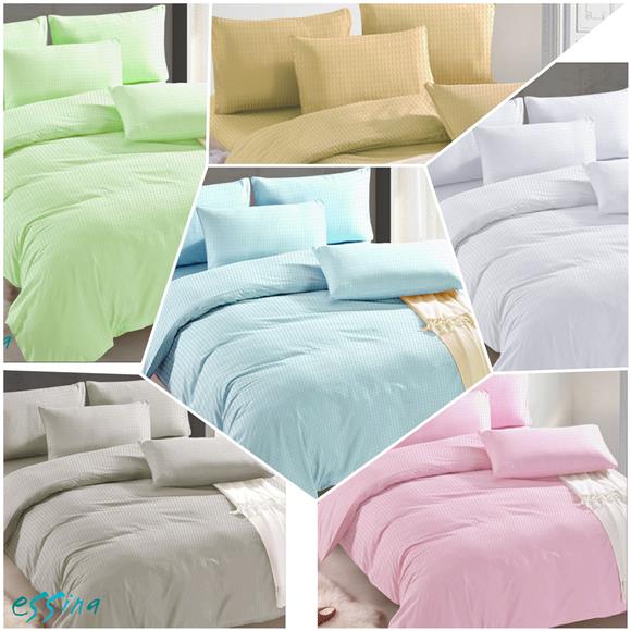 Sheet Set With Quilt Cover - Microfiber Plush Fitted Bedsheet Set