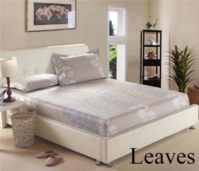 With Elastic - Premium Artistic Design Bed Sheet