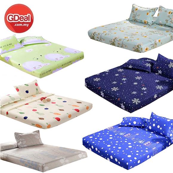 Night's Sleep - Design Bed Sheet King Size