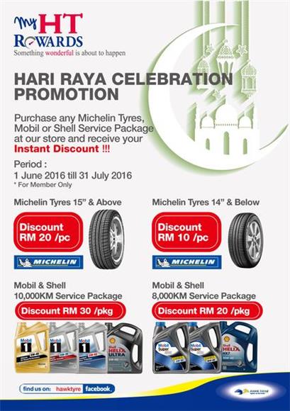 Michelin Tyres - Hari Raya Promotion