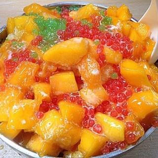 Mango Ice - Mixed Fruit Shaved Ice