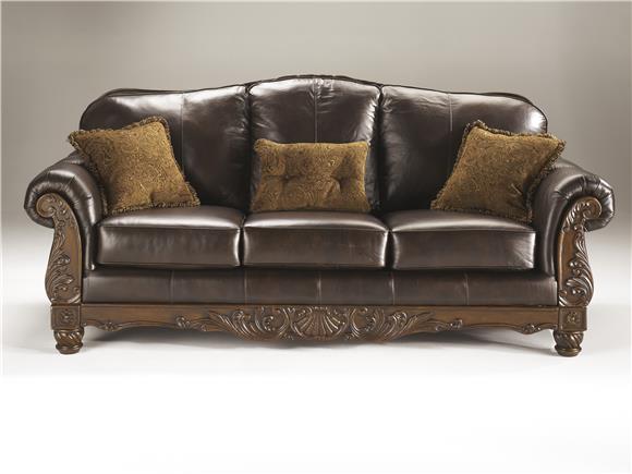 Rich Leather Upholstery - Living Room Collection