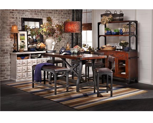 Dining Room With - Counter Height Barstool Group