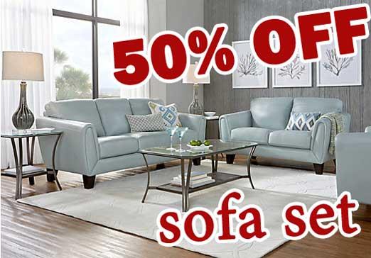 Living Room Sofa - Top Grain Leather